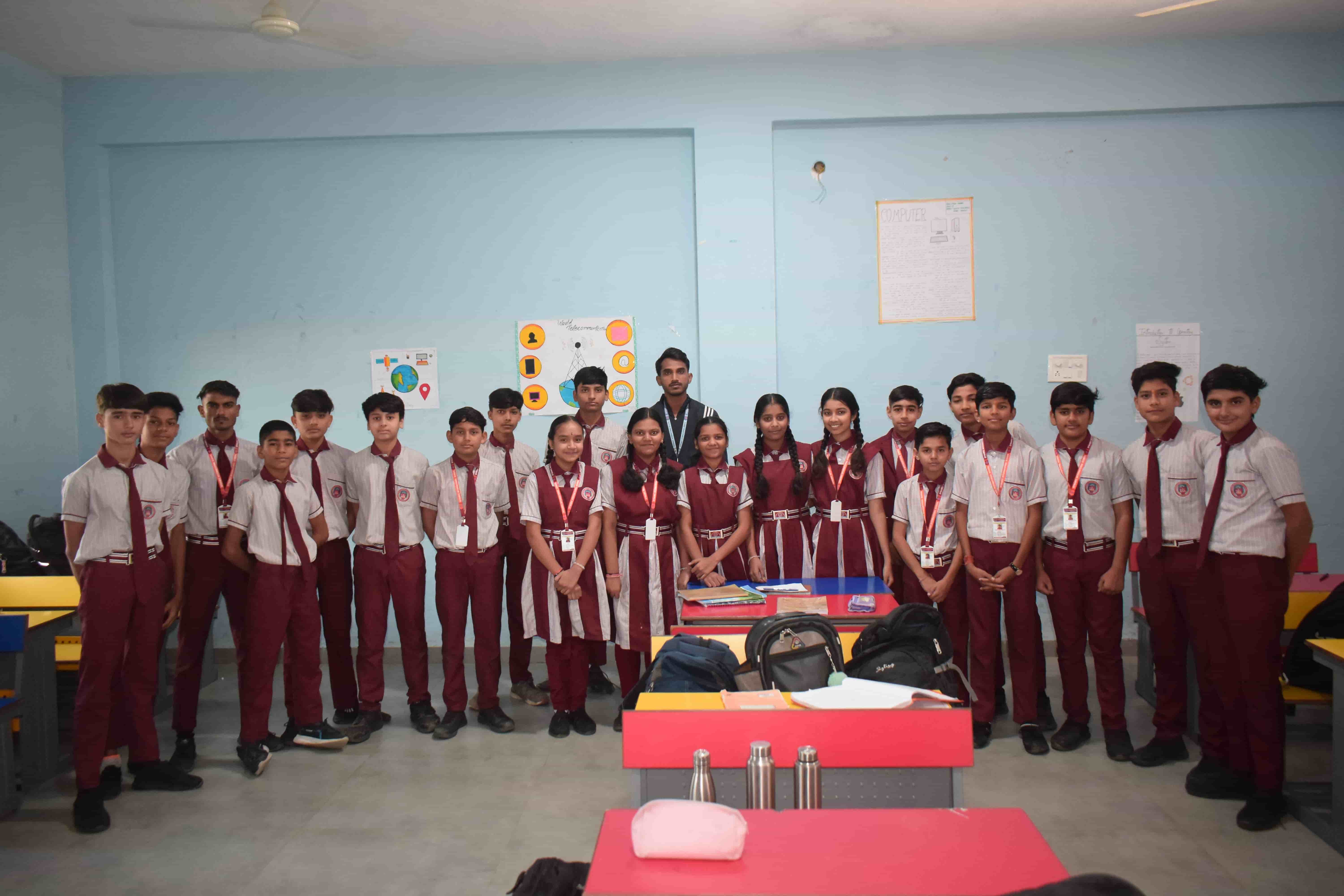 Students Learning in Class